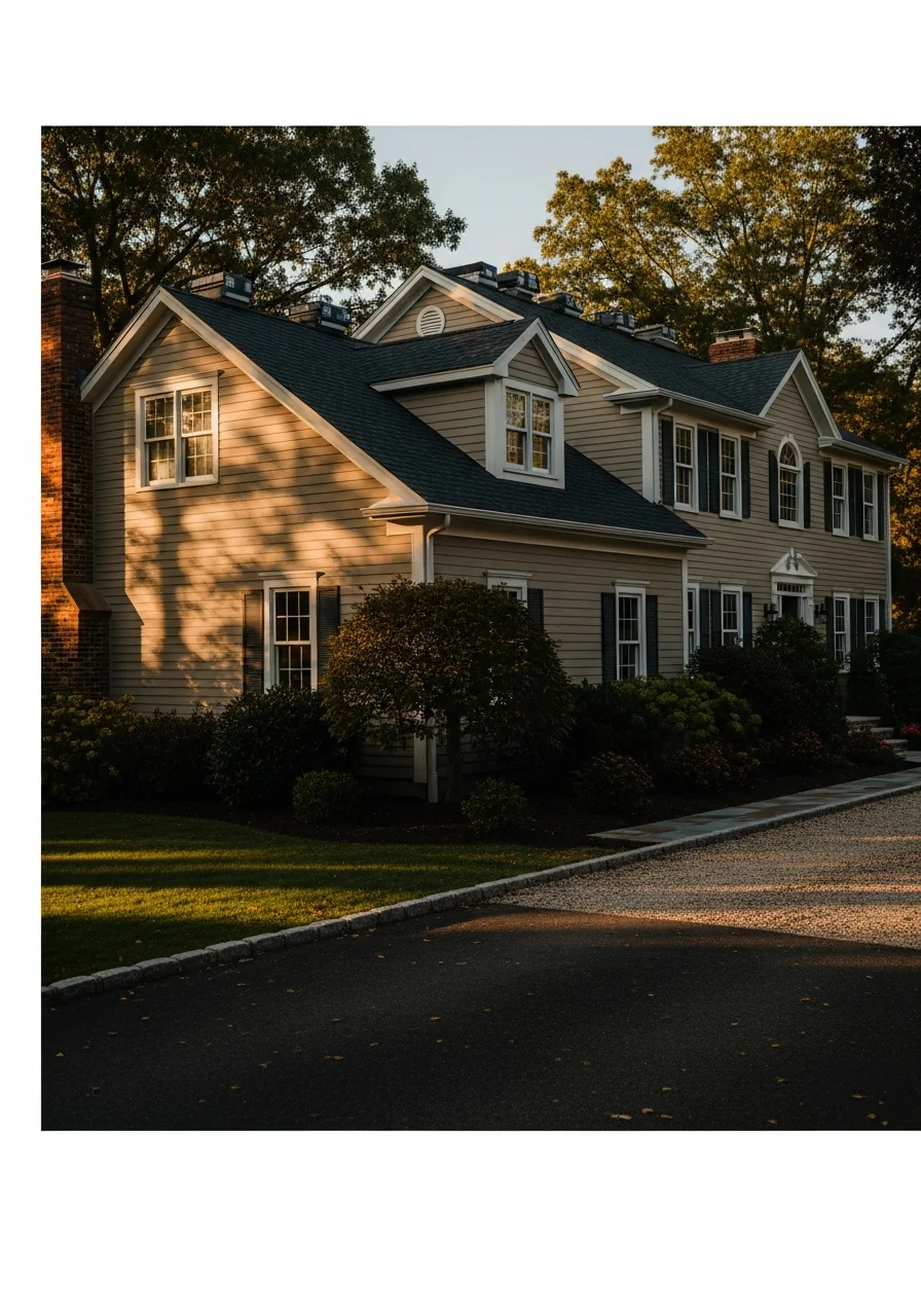 Agawam home exterior showing modern updates and well-maintained property features.